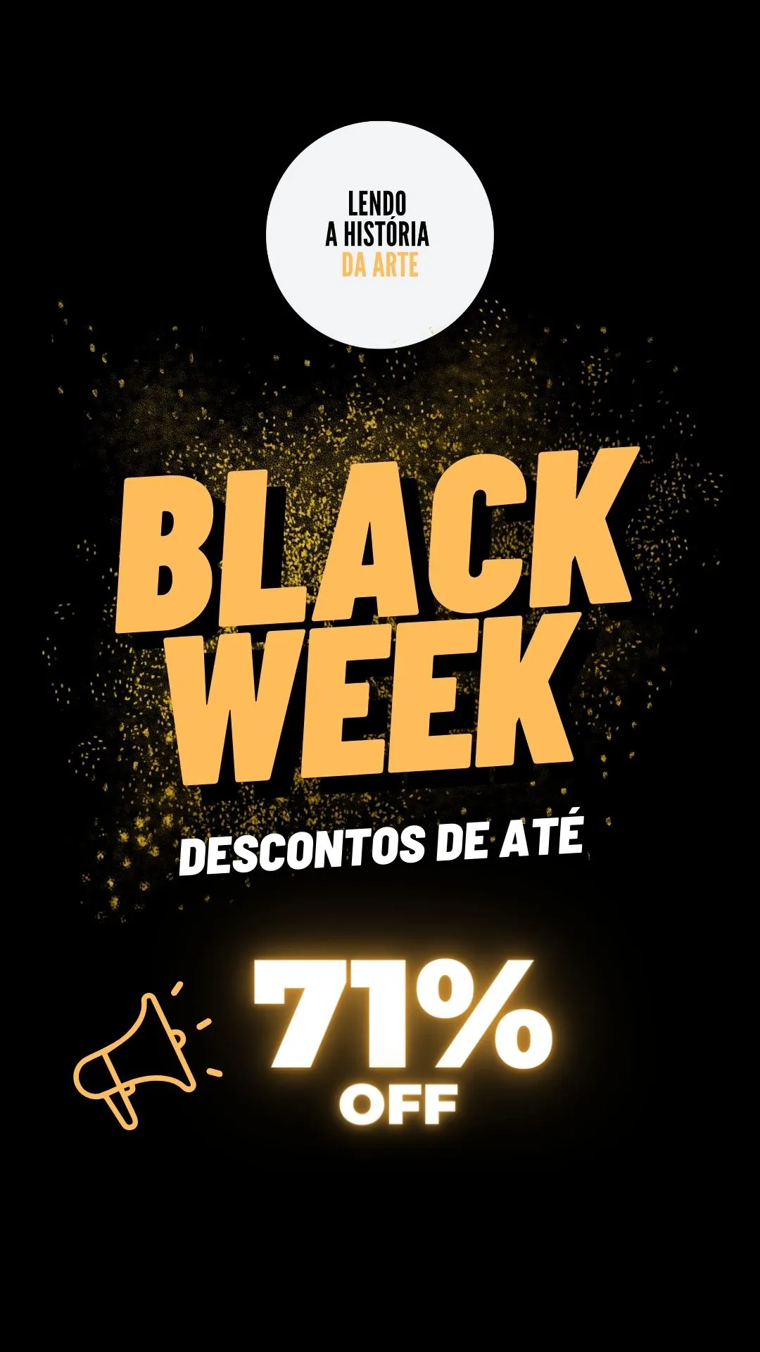 Black Week! Descontos de até 71% em cursos e ebook